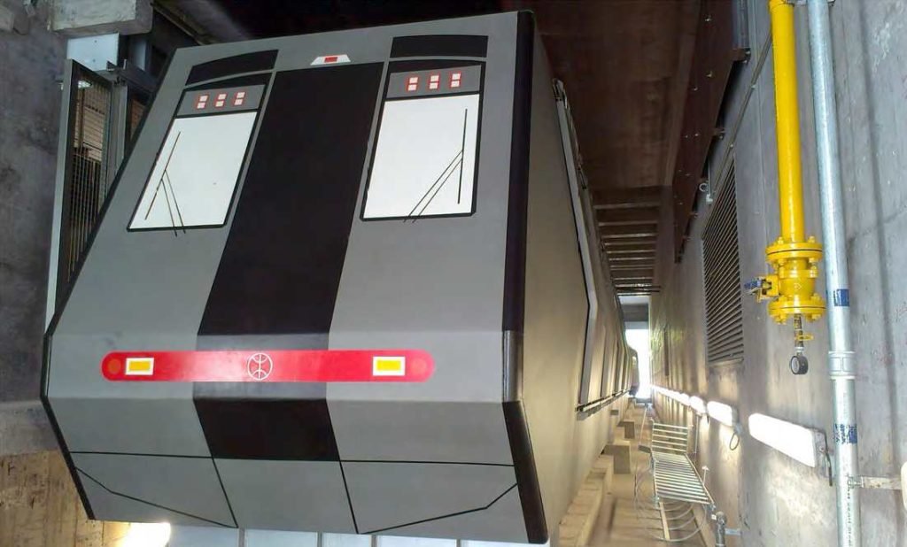 Modern electrical control room