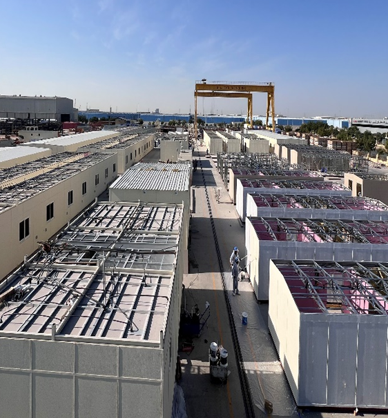 Modular Buildings Yard